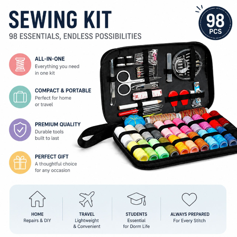 Juego de Herramientas de Costu - Textile Sewing Kit reseña y precio