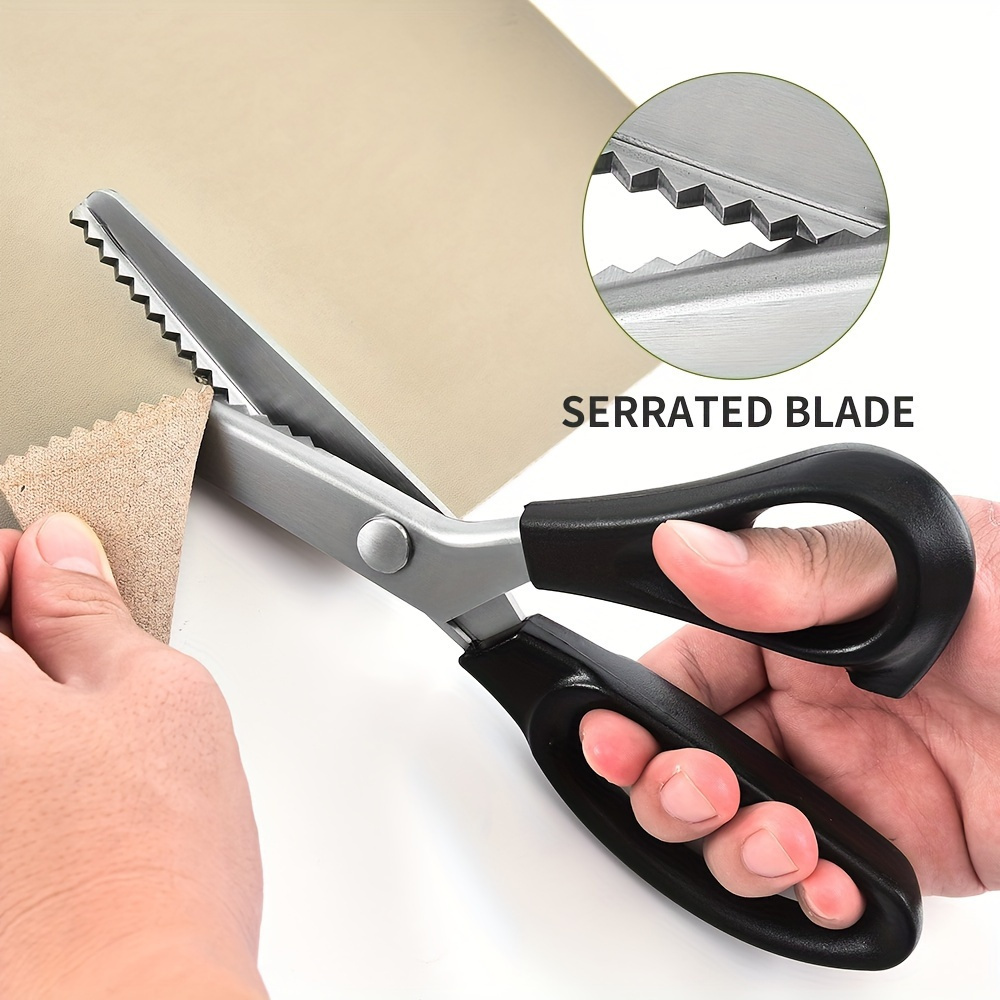Tijeras dentadas profesionales - Pinking Shear Blade reseña y precio