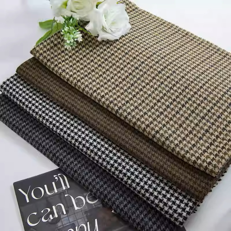 Tela de Tweed trenzada teñida  - Sewing Tweed Fabric reseña y precio