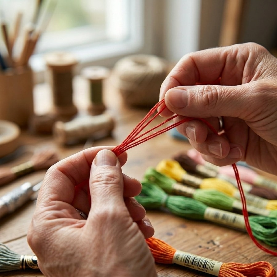 100 Colores de Hilo de Algodón - Embroidery Floss Thread reseña y precio