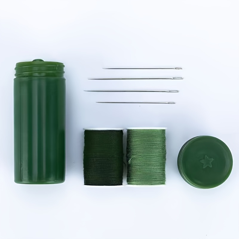Kit de costura portátil verde  - Sewing Technology reseña y precio