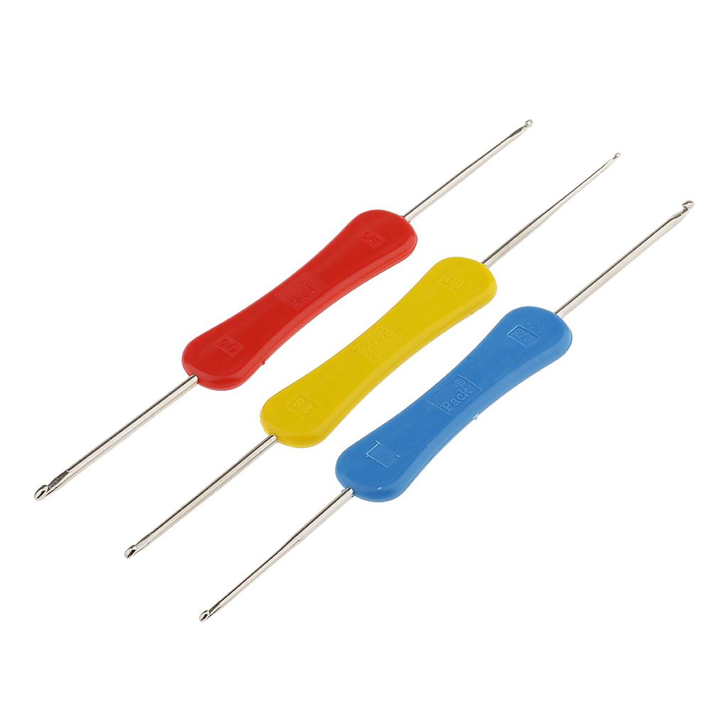 3 ganchos de ganchillo con aga - Textile Sewing Kit reseña y precio