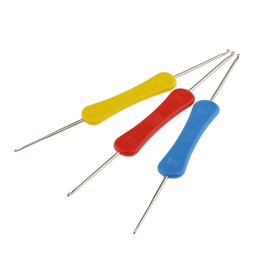 3 ganchos de ganchillo con aga - Textile Sewing Kit reseña y precio
