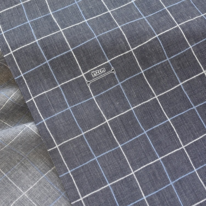 Tela de Algodón a Cuadros Blan - Sewing Tweed Fabric reseña y precio