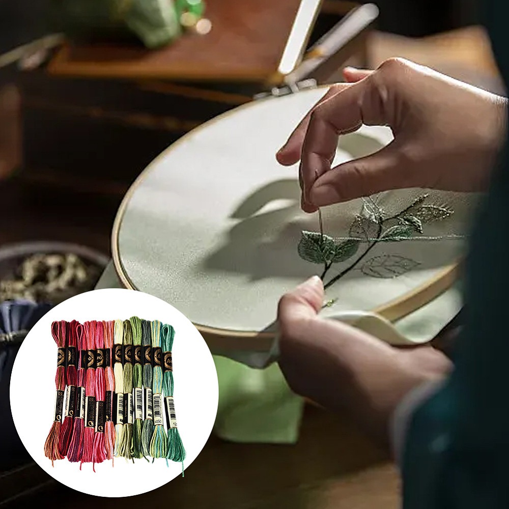 Hilo de Bordar de 105 Yardas,  - Embroidery Floss Thread reseña y precio