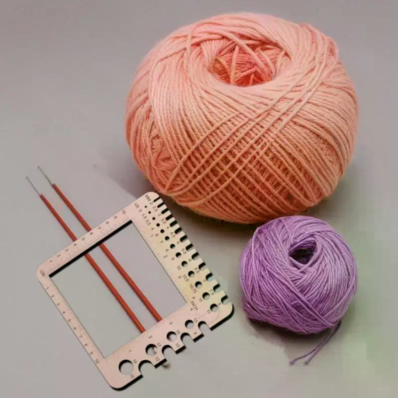 Regla cuadrada de madera para  - Embroidery Floss Thread reseña y precio