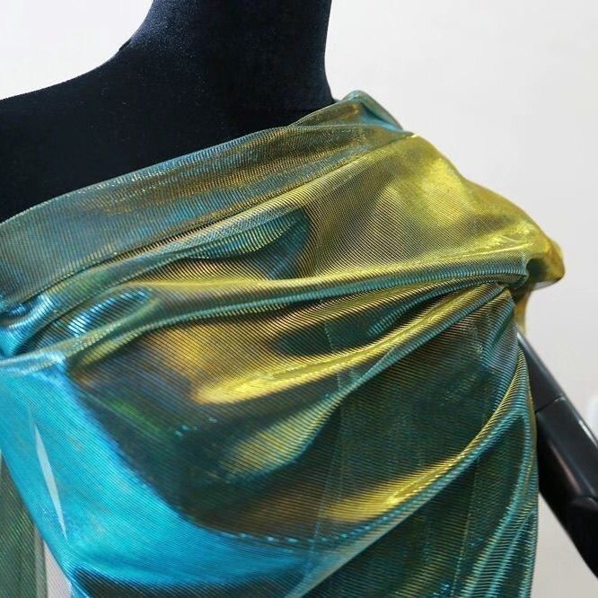 Tela de tul metálica con purpu - Sewing Technical Fabrics reseña y precio