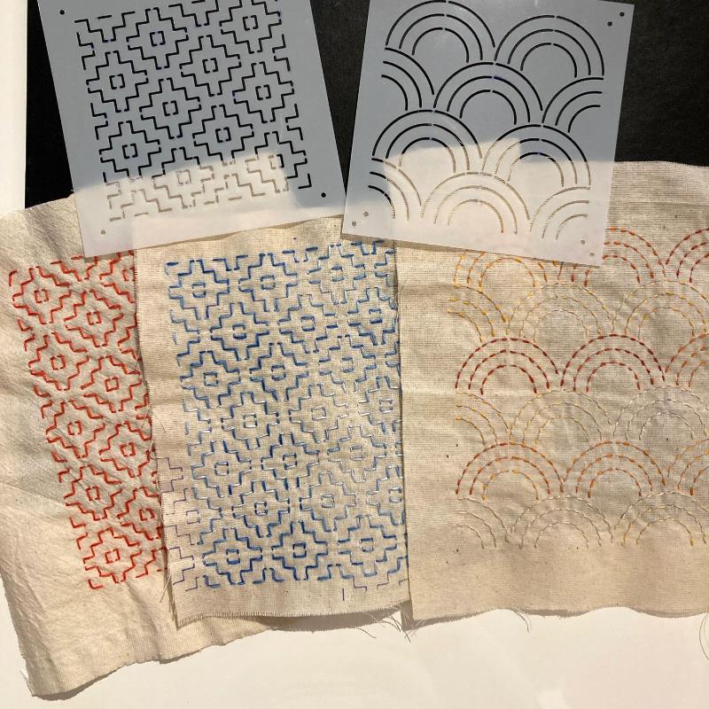 Juego de Plantillas de Bordado - Textile Sewing Patterns reseña y precio