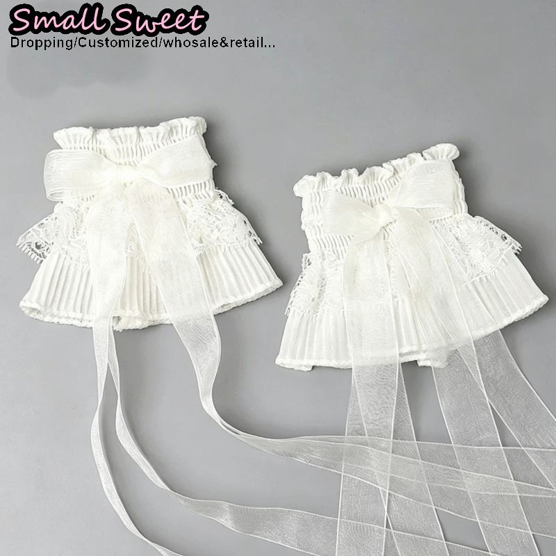 Mangas de encaje con lazo esti - Textile For Sewing reseña y precio