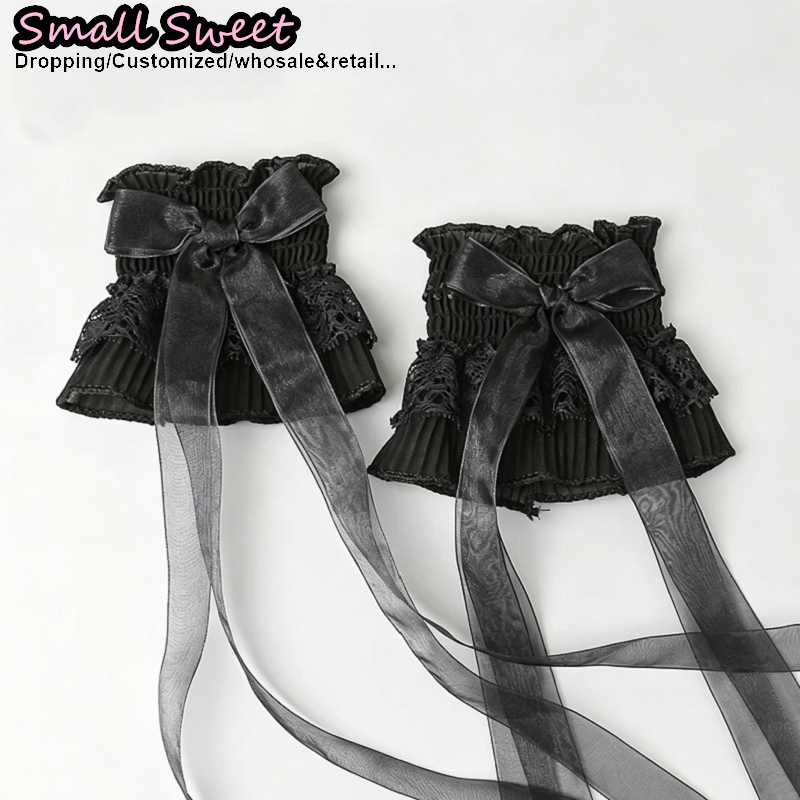Mangas de encaje con lazo esti - Textile For Sewing reseña y precio