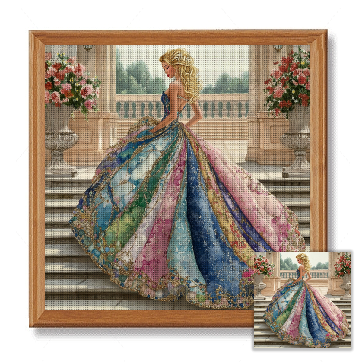 Conjunto de punto de cruz prei - Textile Sewing Patterns reseña y precio