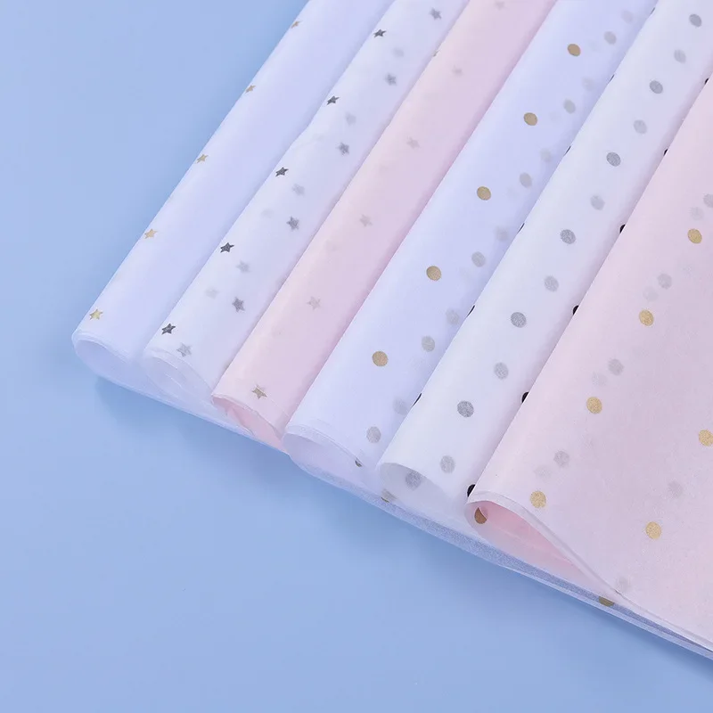 10 hojas/lote 50*70 Cm papel p - Pattern Tissue Paper reseña y precio